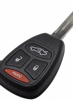 Корпус ключа chrysler 4 кнопки