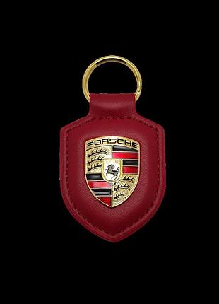 Брелок porsche красный