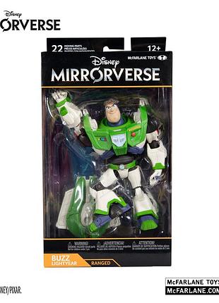 Фігурка mcfarlane баз лайтер buzz lightyear ranged disney mirrorverse 2021 7"