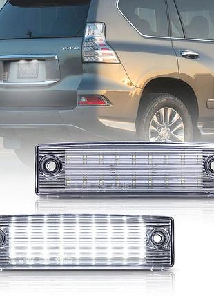 Діодна підсвітка номера lexus gx470