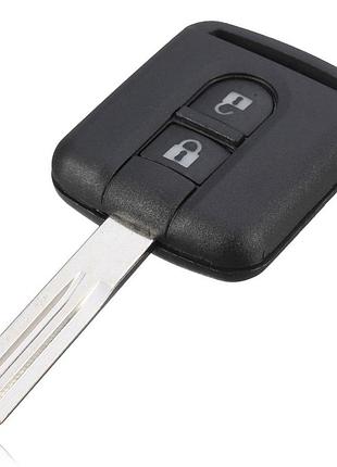 Корпус ключа nissan 2 кнопки