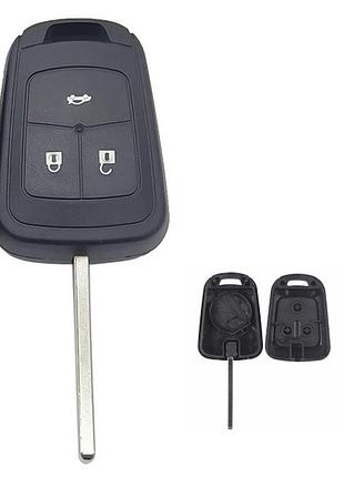 Корпус ключа opel 3 кнопки