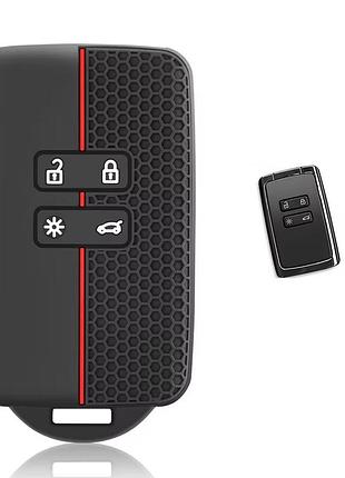 Силіконовий чохол на смарт ключ renault новий тип