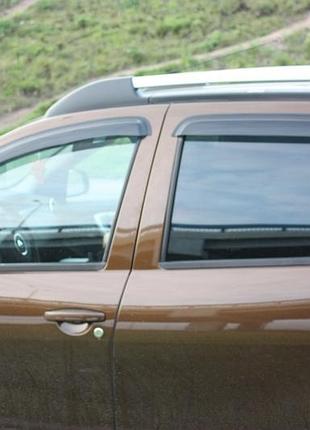 Дефлектори вікон вітровики renault duster 2010-