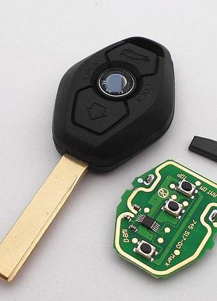 Ключа bmw ромб з платою hu92 315/433mhz id44