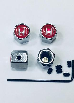 Ковпачки ніпеля honda червоні