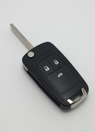 Ключ выкидной opel 3 кнопки insignia astra