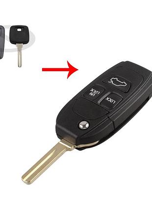Корпус викидного ключа volvo 3 кнопки