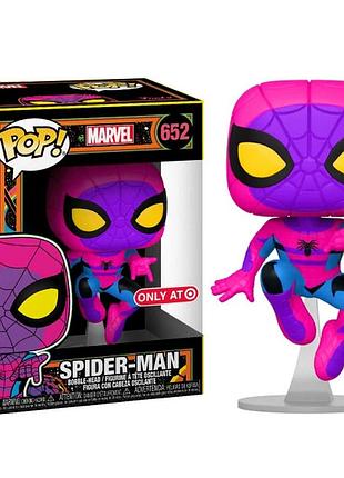 Фігурка funko pop marvel spider-man людина-павук яскравий (target exclusive) 652 10 см