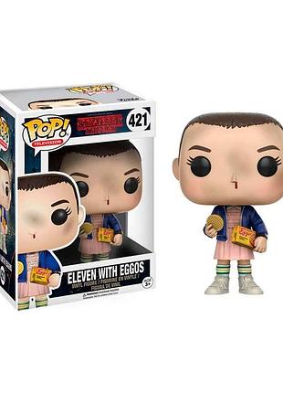 Фігурка funko pop фанко поп stranger things eleven одинадцять з еггоз 421 очень странные дела