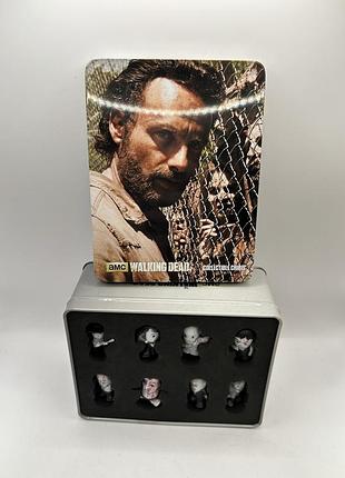 Фігурки-чібі набір 8шт amc walking dead collectible chibis