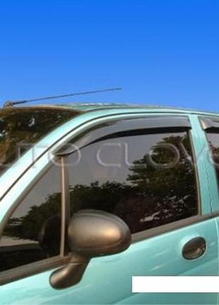 Дефлекторы окон ветровики daewoo matiz