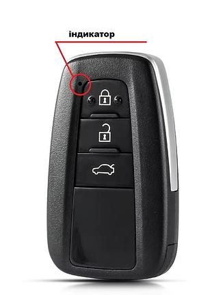 Корпус смарт ключа toyota auris chr corolla camry land cruiser highlander 3 кнопки