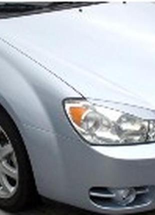 Реснички на фары kia cerato 2004-2006