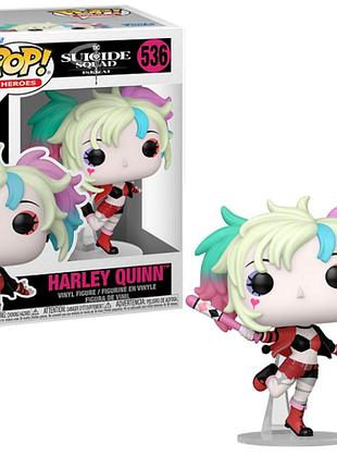 Фігурка funko pop фанко поп dc suicide squad harley quinn 536