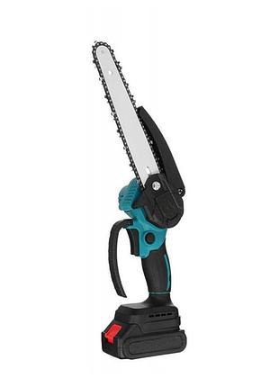 Пилка акумуляторна ланцюгова domotec 8169 tl-0600 акумулятор 48v міні пила легка ручна