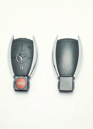 Корпус смарт ключа mercedes рыбка новый тип 3 кнопки + panic
