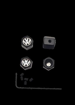 Ковпачки ніпеля vw volkswagen чорні