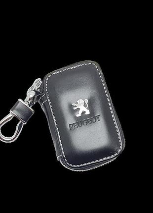 Чохол ключниця з логотипом peugeot