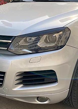Реснички на фар volkswagen touareg 2011-2018
