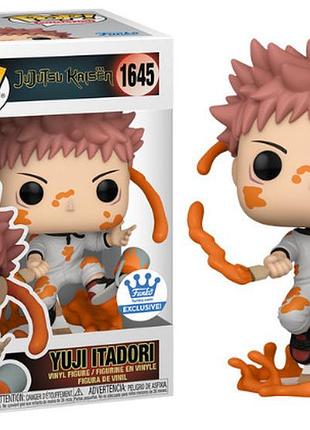 Фігурка funko pop фанко поп jujutsu kaisen магічна битва 1645 yuji itadori with paint can