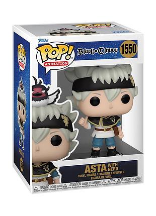 Фігурка funko pop фанко поп black clover 1550 asta