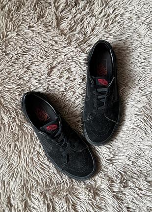 Чорні унісекс кеди vans