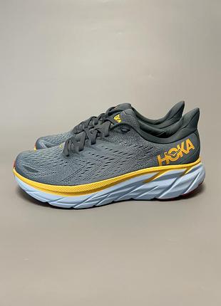 Чоловічі бігові кросівки hoka one one clifton 8 оригінал 1119393 gbms