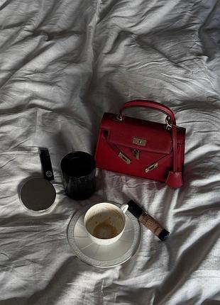 Hermès kelly 20 red/gold