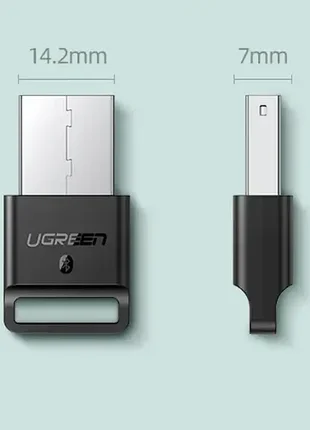 Bluetooth-адаптер ugreen 30524 usb 2.0 bluetooth 4.0 chip csr8510 20m black 2