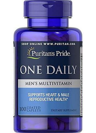 Puritan's pride one daily men’s multivitamin 100 таблеток