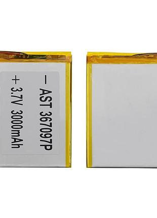 Аккумулятор 367097p универсальный с контроллером, 3,2 х 71 х 95 мм (3000 mah)/ nomi corsa tablet c070010/ nomi corsa pro c070020