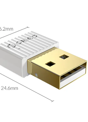 Bluetooth-адаптер orico bta-508 usb bluetooth 5.0 white 2