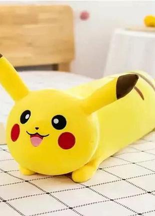 М'яка іграшка подушка my kigu пікачу обіймашка антистрес жовта 120 см