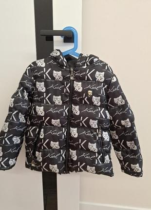 Курточка для девочки karl lagerfeld