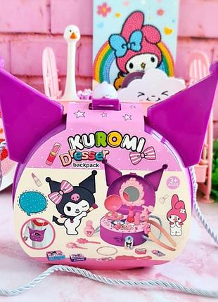 Дитячий набір kuromi з 26pcs, фіолетовий