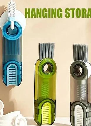 Щітка для чищення пляшок 3 в 1 brush