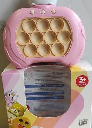 Гра музична finger press pop-it console зайчик 3
