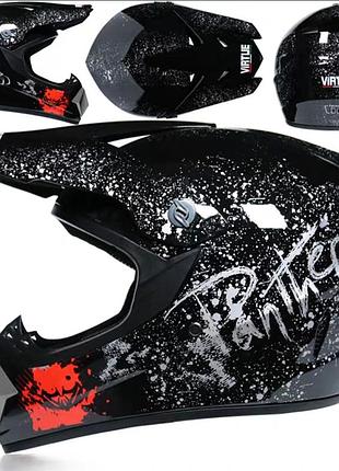 Мото шолом fox racing/эндуро шолом + окуляри