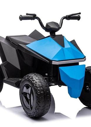 Квадроцикл електричний joy синій , двигуни 4*45w, акумулятор 12v7ah, пульт дистанційного керування, в коробці