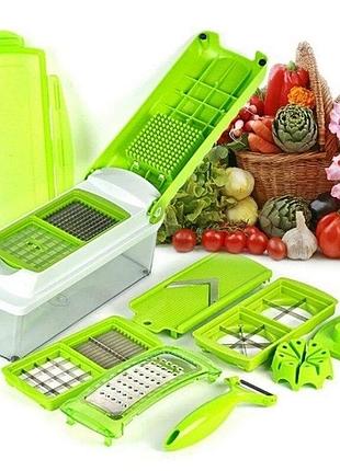 Универсальная овощерезка nicer dicer 8598 мультислайсер для овощей и фруктов