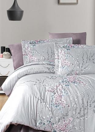 Постільна білизна first choice сатин — wisteria lilac євро