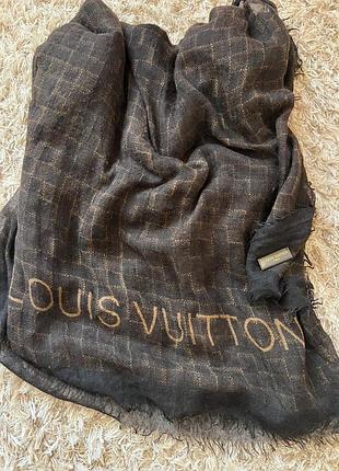 Louis vuitton шарф оригінал шерсть кашемір