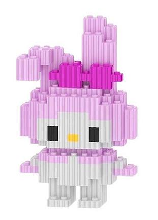 Дитячий конструктор із блоків my melody 3д blocks, 3d конструктори для дорослих і дітей magic blocks
