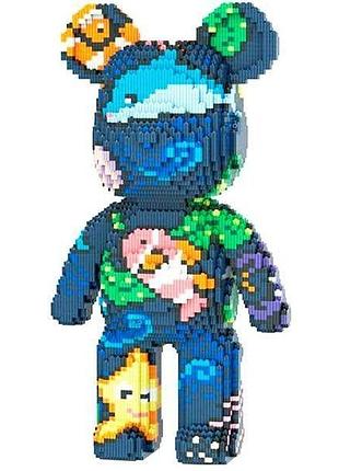 Конструктор magic blocks у вигляді ведмедика bearbrick 3031 дет. 40 см.
