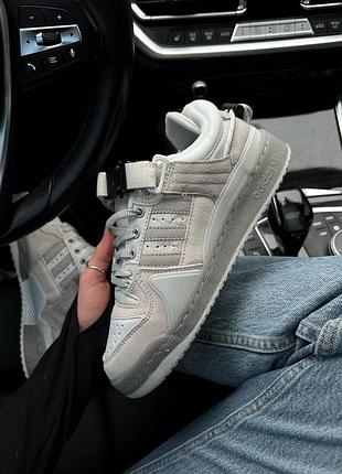 Adidas forum low grey premium 3