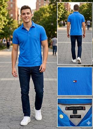 Mужская футболка поло tommy hilfiger p s