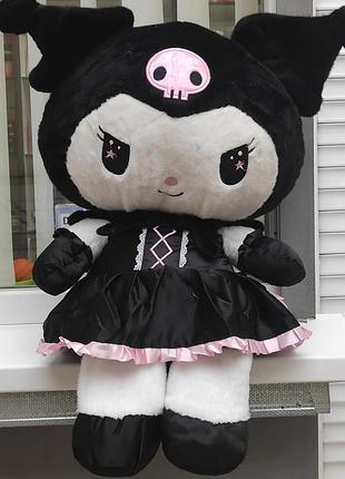 Дитяча м'яка іграшка куромі hello kitty аніме kuromi хеллоу кітті, 30 см