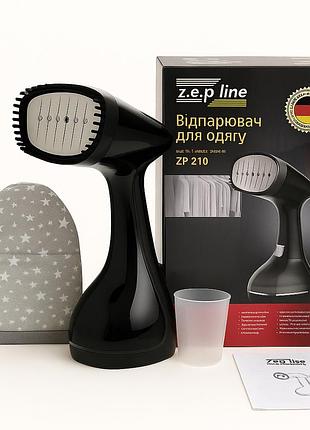 Ручной вертикальный отпариватель zepline zp-210 с перчаткой 0,4л 3000 вт