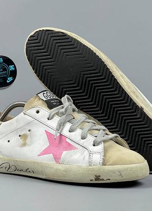 Ggdb golden goose superstar кеди кросівки кеды кроссовки скейт шузы обувь взуття черевики для города класичні голден гус кожаные италия